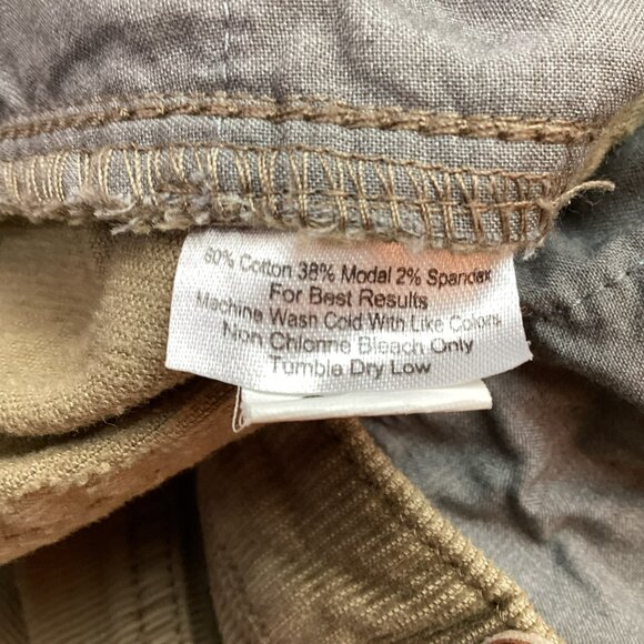 Peter Millar Straight-Leg Khaki Corduroy Mens 34 Pants Long Cotton Blend - Picture 10 of 10